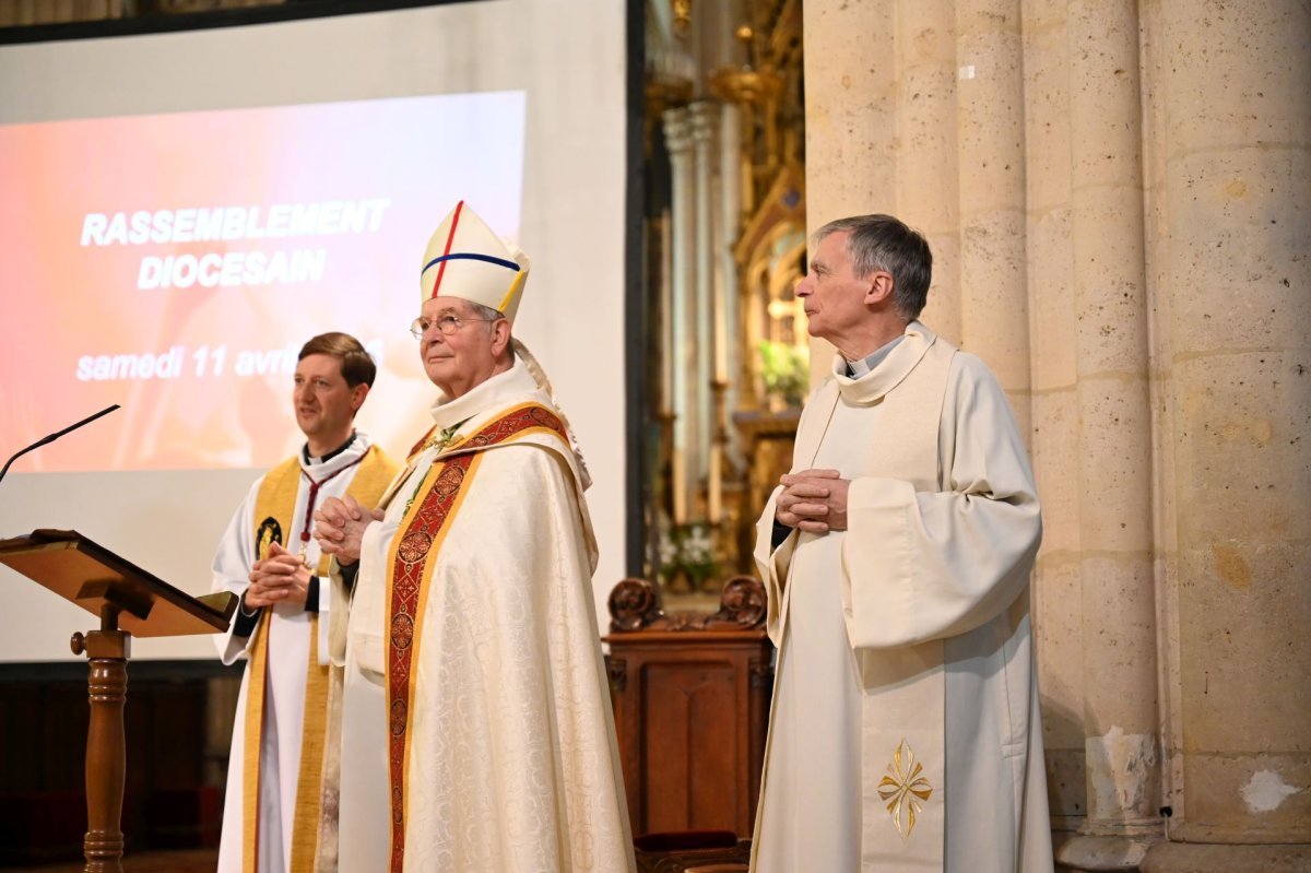 Rassemblement des CM1 2026. © Marie-Christine Bertin / Diocese de Paris.