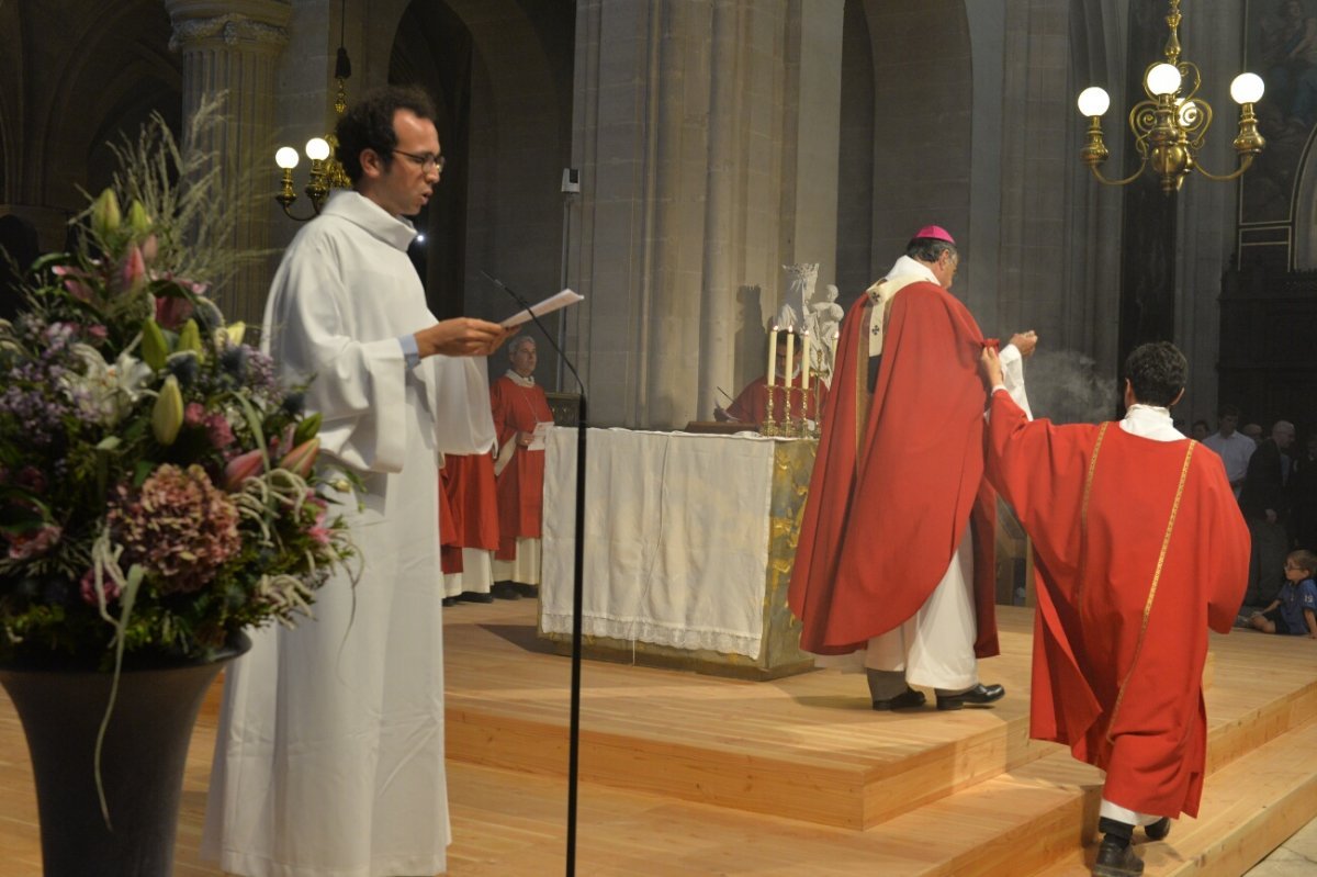 Messe de rentrée du Séminaire de Paris. © Marie-Christine Bertin / Diocèse de Paris.