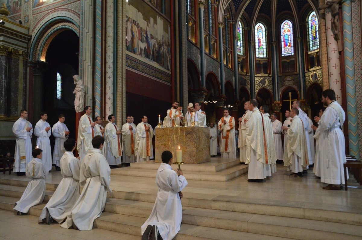 Messe pour les vocations 2019. © Michel Pourny / Diocèse de Paris.