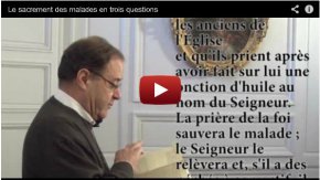 Le sacrement des malades en trois questions