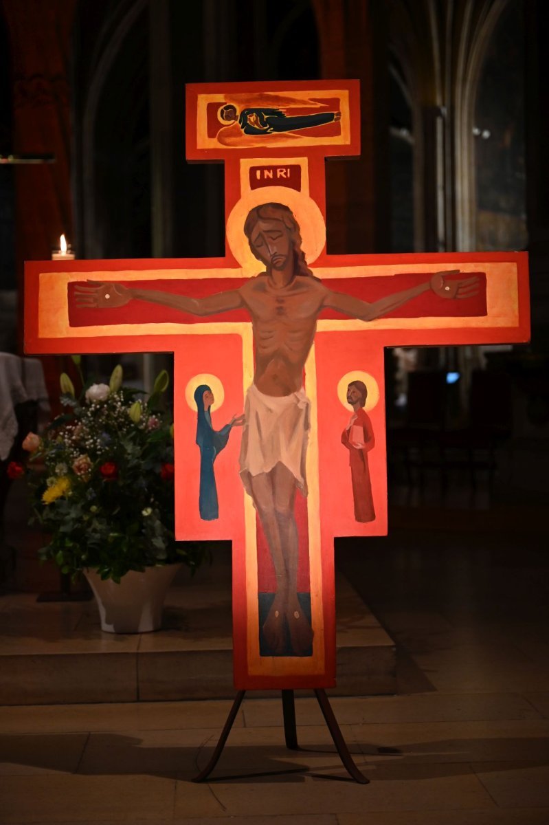 Catéchèse sur le sacrement de confirmation. Lundi 12 mai 2025. © Marie-Christine Bertin / Diocèse de Paris.