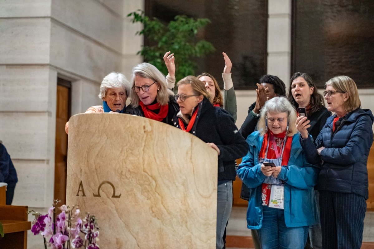 Jubilé des Pauvres à Rome avec Fratello. © Marine Clerc.