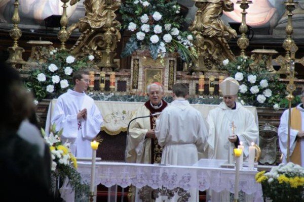 62- Messe en l'église du Saint-Esprit pour les pèlerins. 