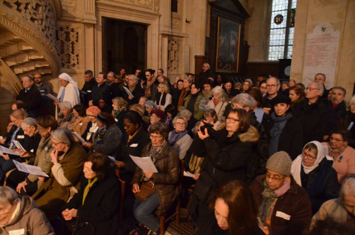 Ouverture de l'année diocésaine des 1600 ans de sainte Geneviève. © Michel Pourny / Diocèse de Paris.