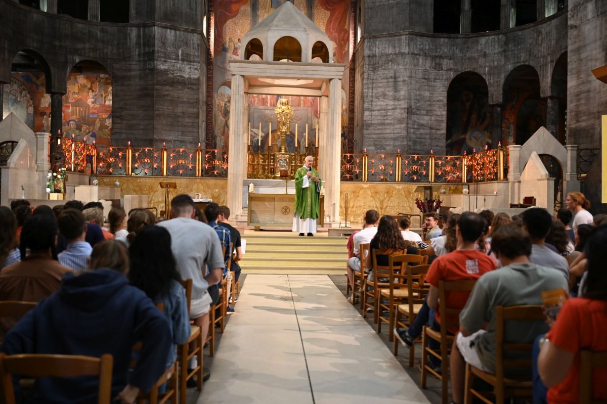 Messe d'envoi au Jubilé des jeunes. © Marie-Christine Bertin / Diocèse de Paris.