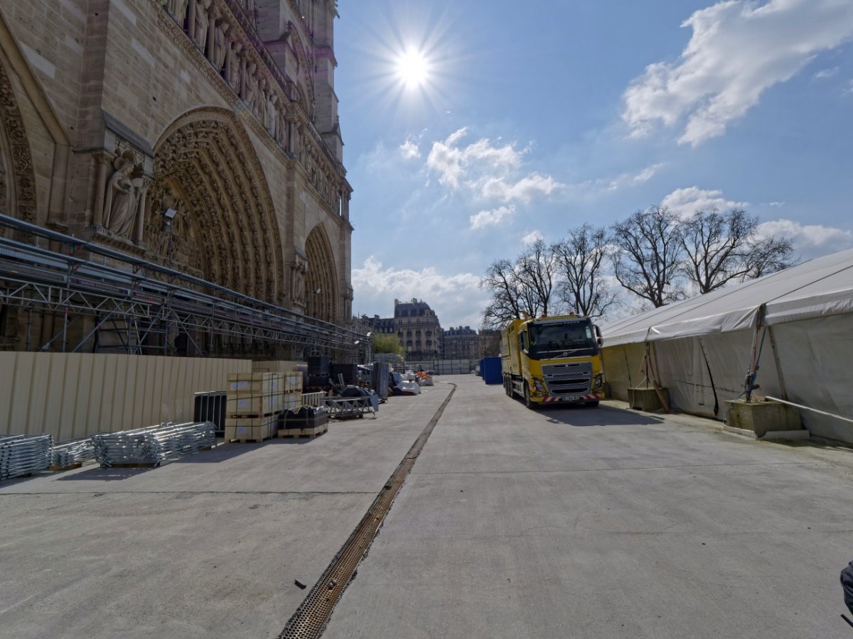 Notre-Dame de Paris, deux ans après. © Yannick Boschat / Diocèse de Paris.