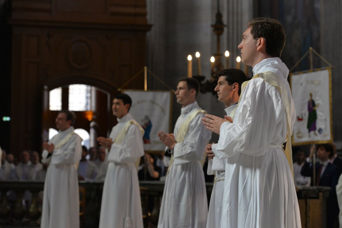 Ordination sacerdotale 2023. © Marie-Christine Bertin / Diocèse de Paris.