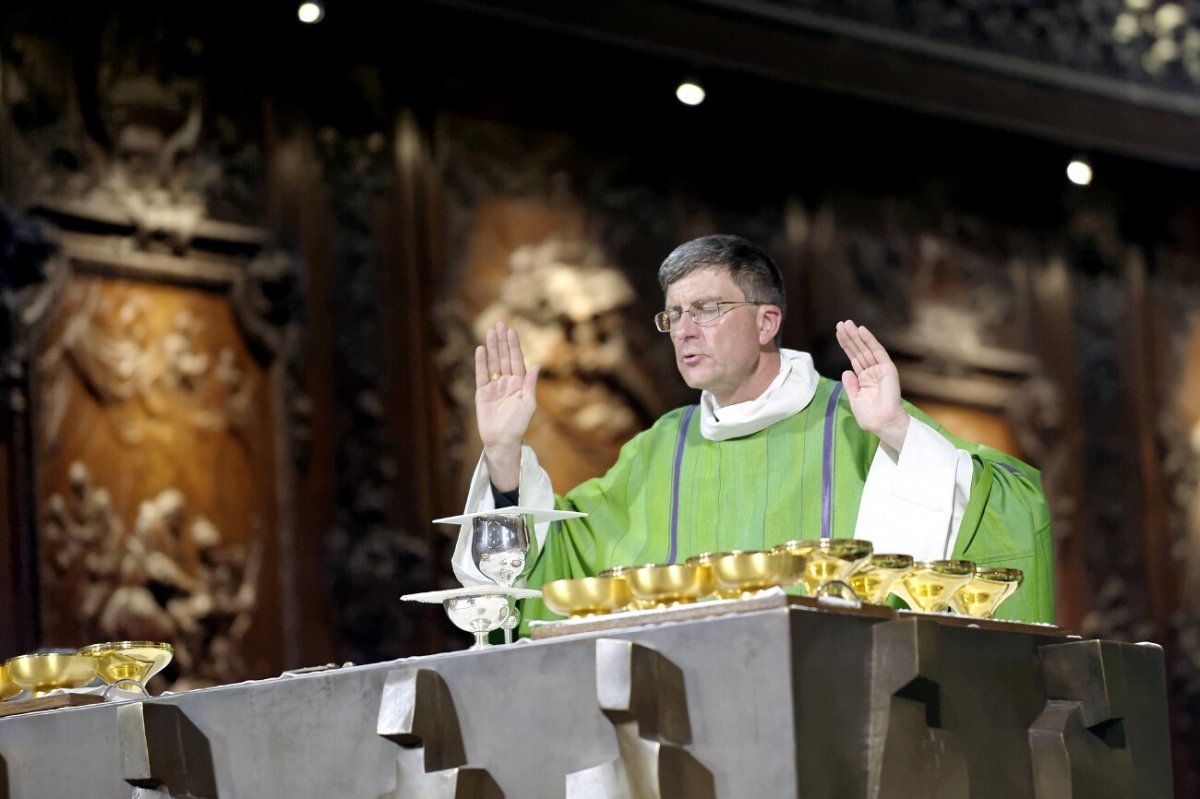 Messe d'action de grâce pour les ministères de Mgr Jérôme Beau et de (…). © Trung Hieu Do / Diocèse de Paris.