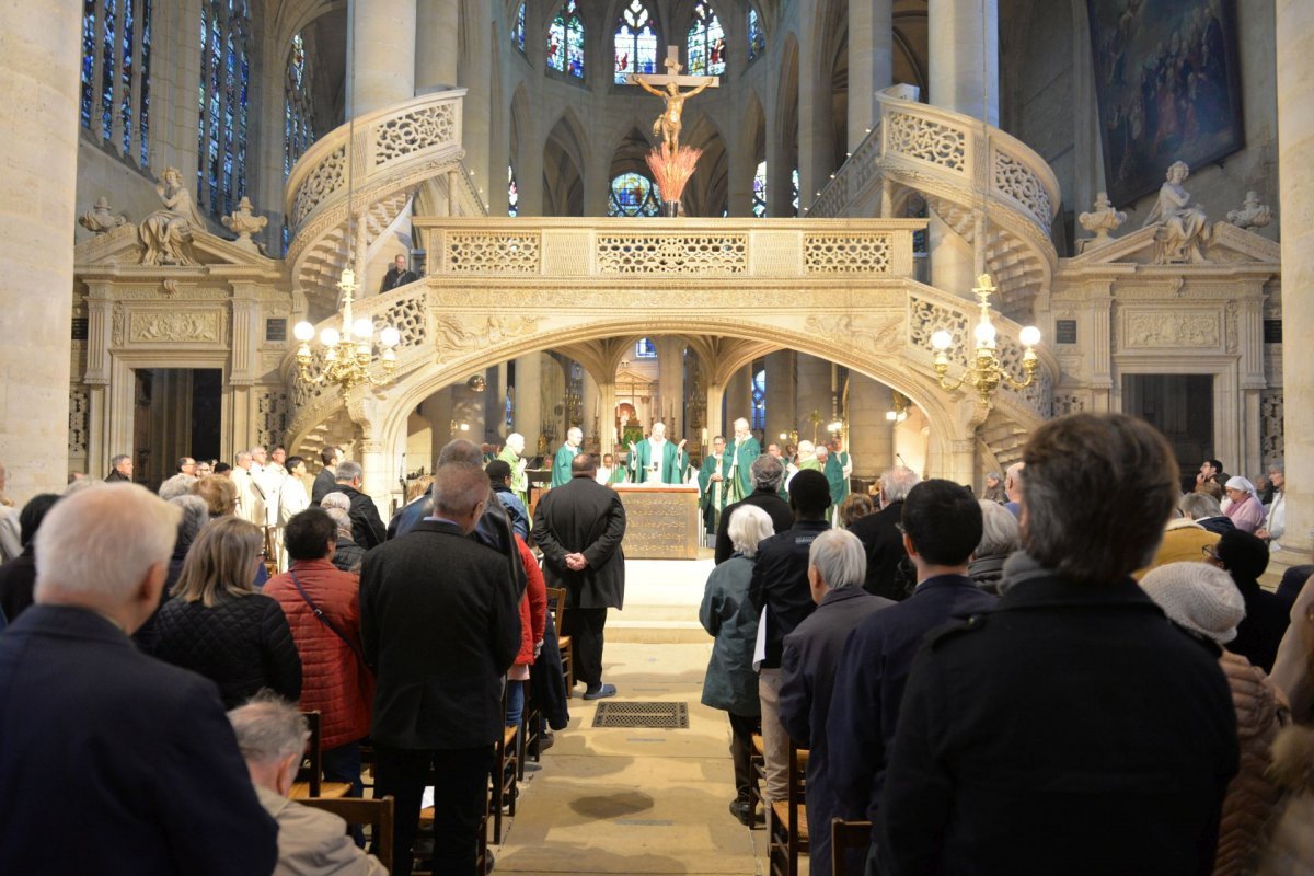 Anniversaire du cardinal André Vingt-Trois. © Marie-Christine Bertin / Diocèse de Paris.