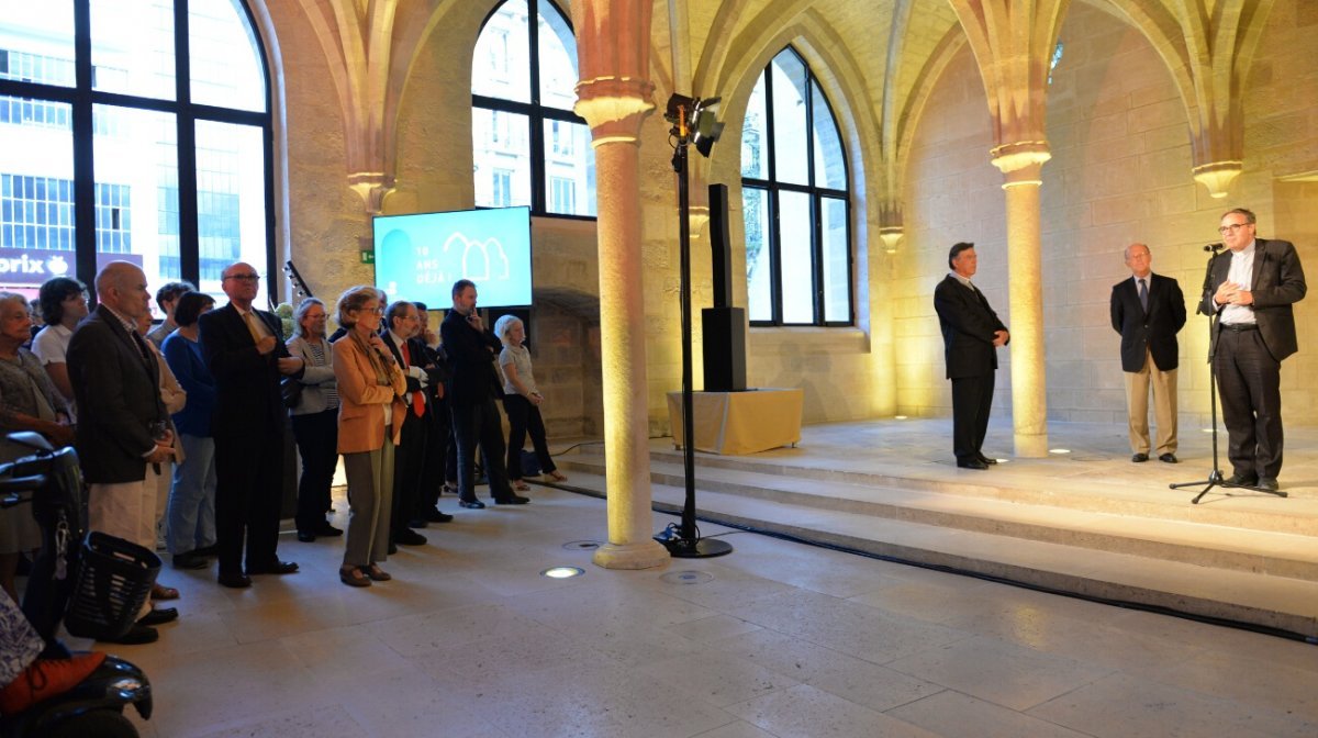 Anniversaire des 10 ans du Collège des Bernardins. © Marie-Christine Bertin / Diocèse de Paris.