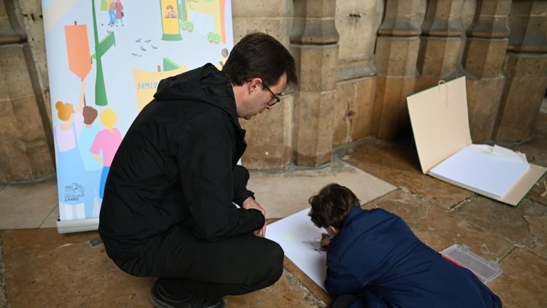 Rassemblement des CM1 2026. (c) Marie-Christine Bertin / Diocese de Paris.