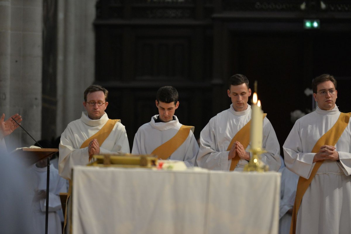 Veillée de prière pour les vocations 2023. © Marie-Christine Bertin / Diocèse de Paris.