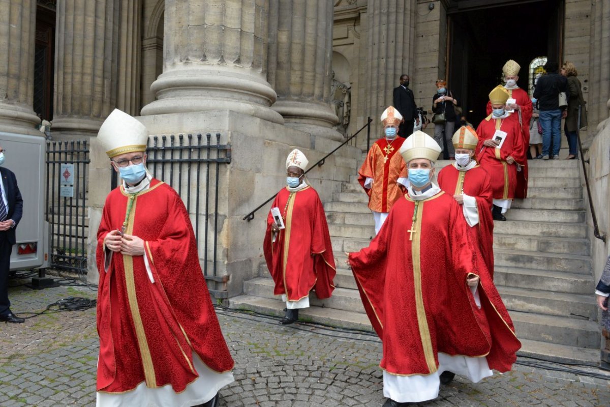 Ordinations sacerdotales 2021 à Saint-Sulpice. © Marie-Christine Bertin / Diocèse de Paris.