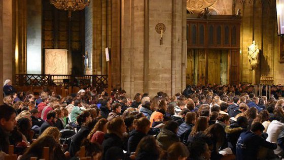 Album-photos de la Messe de rentrée des étudiants d'Île-de-France 2016