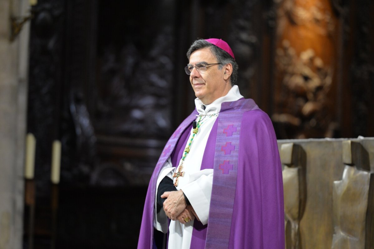 Mgr Michel Aupetit, archevêque de Paris. © Marie-Christine Bertin / Diocèse de Paris.