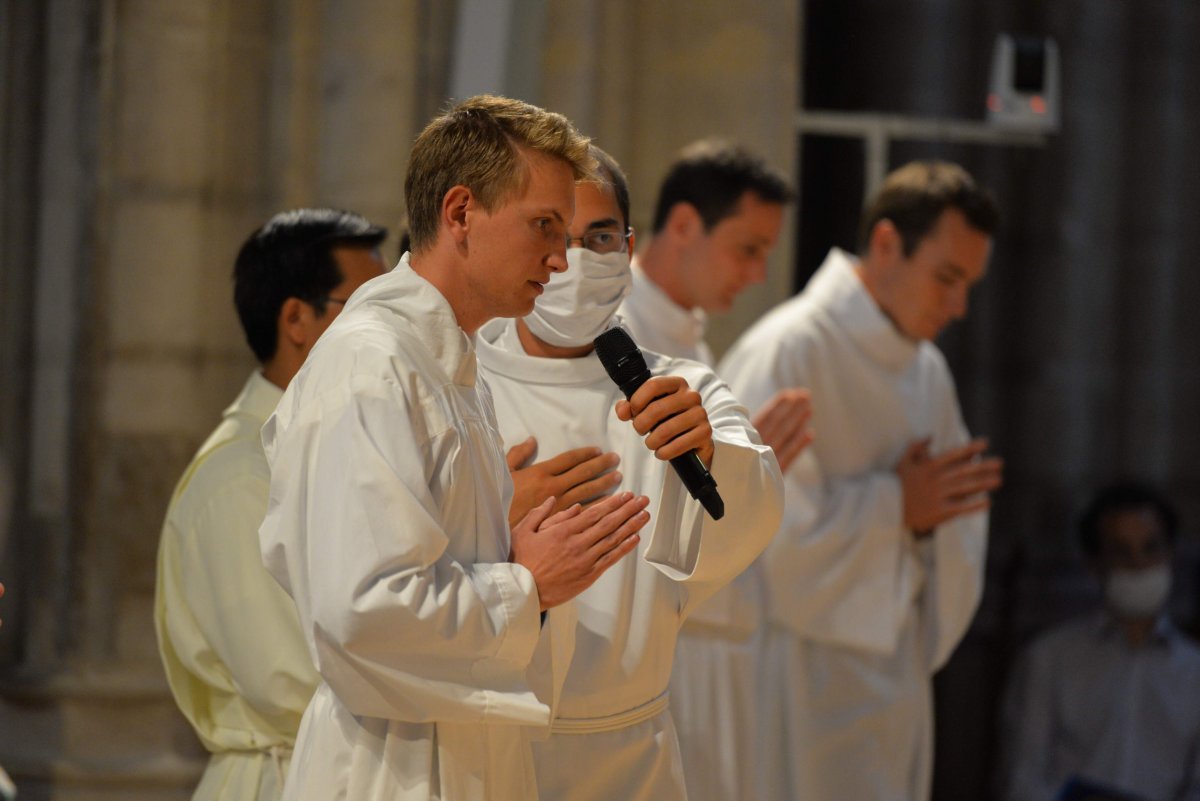 Messe de rentrée du Séminaire de Paris. © Marie-Christine Bertin / Diocèse de Paris.