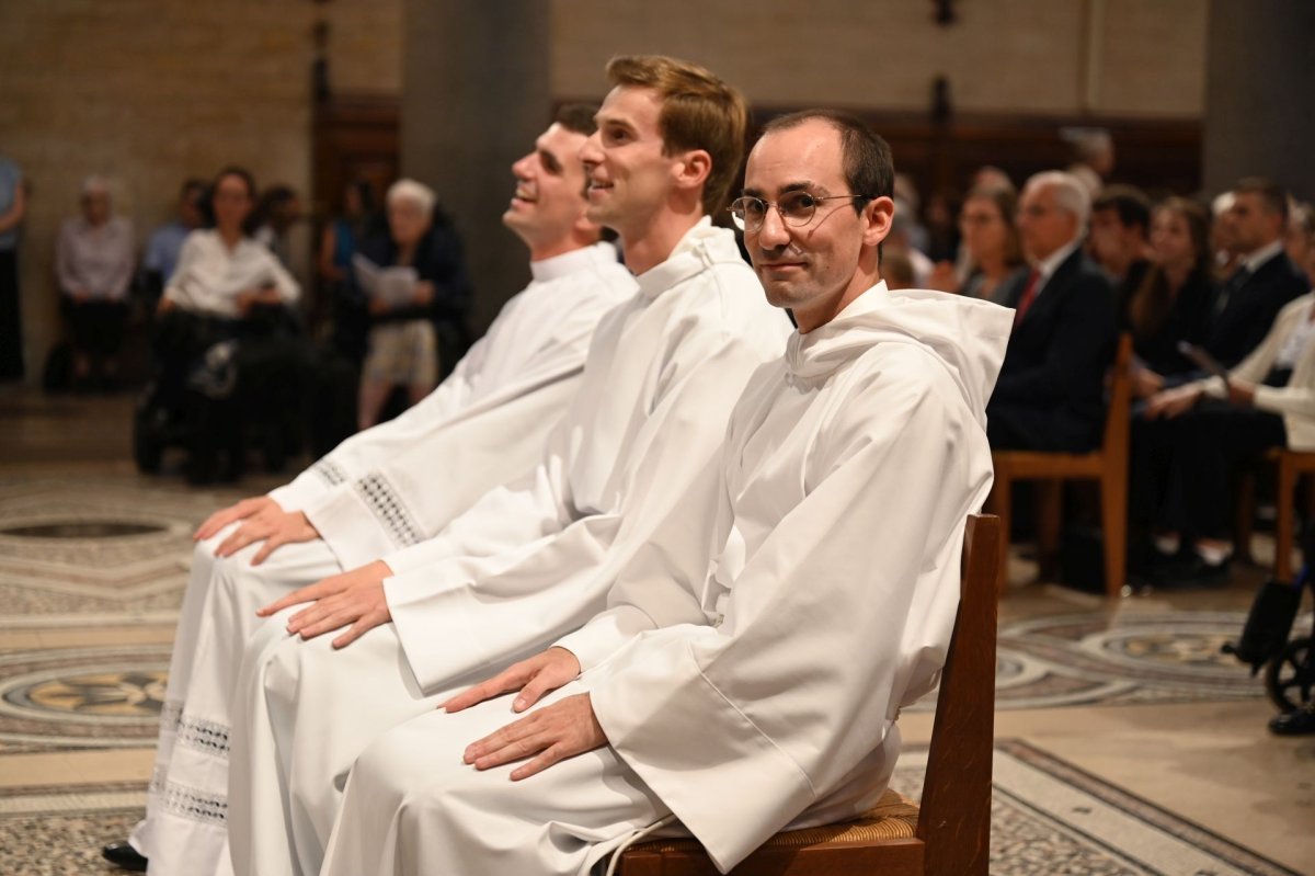 Ordination diaconale en vue du sacerdoce 2026. © Marie-Christine Bertin / Diocèse de Paris.