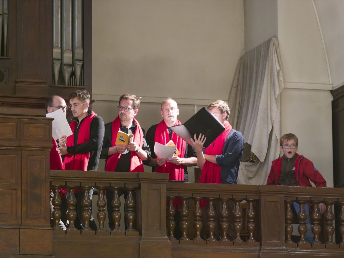 Canonisation des 16 Carmélites de Compiègne : Messe et prière à Picpus. © Yannick Boschat / Diocèse de Paris.