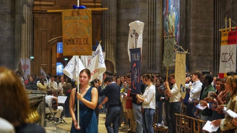 Messe des Etudiants d'IDF 2026. (c) Illian Callé - Diocèse de Paris.