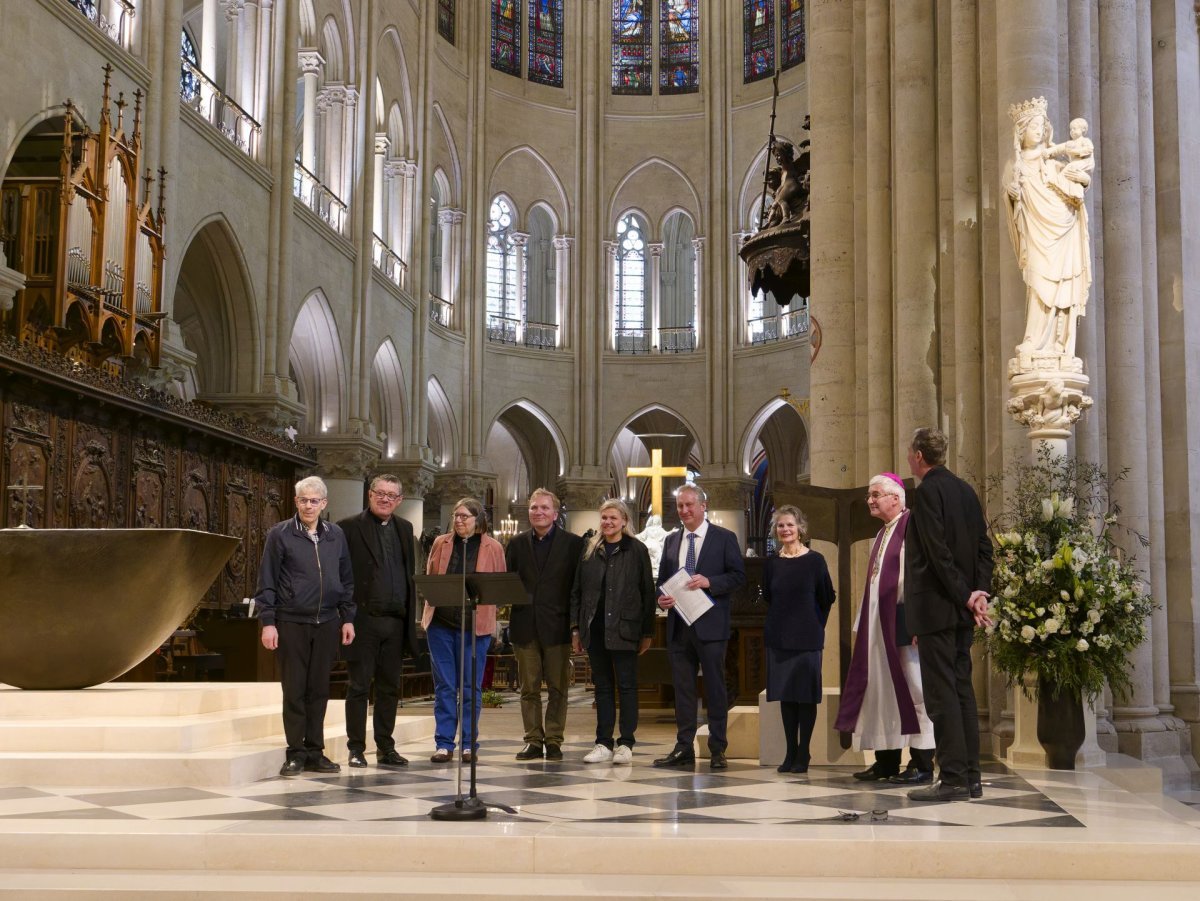 Conférence de carême de Notre-Dame de Paris : “La Femme de l'Apocalypse,. © Yannick Boschat / Diocèse de Paris.