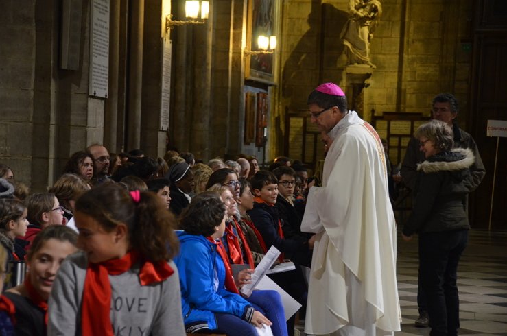 Rassemblement des jeunes confirmés 2015. © M-C Bertin.