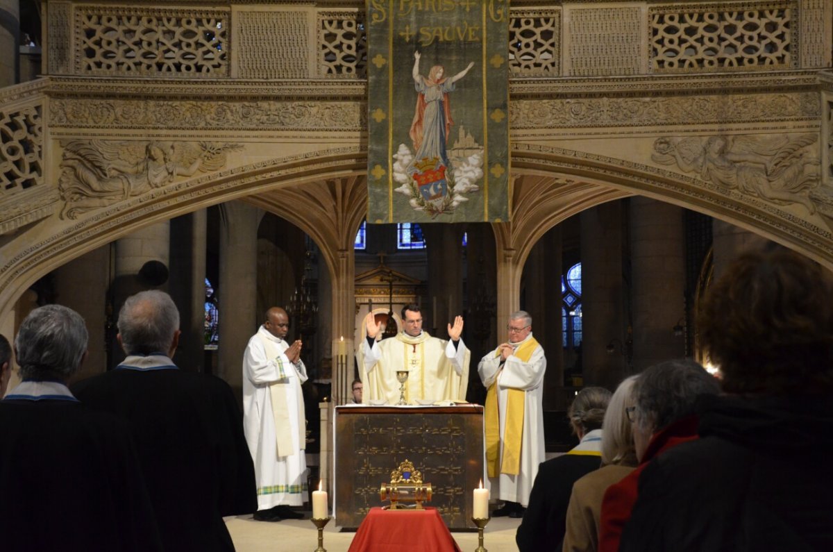 Neuvaine de sainte Geneviève - Jour 7. © Michel Pourny / Diocèse de Paris.