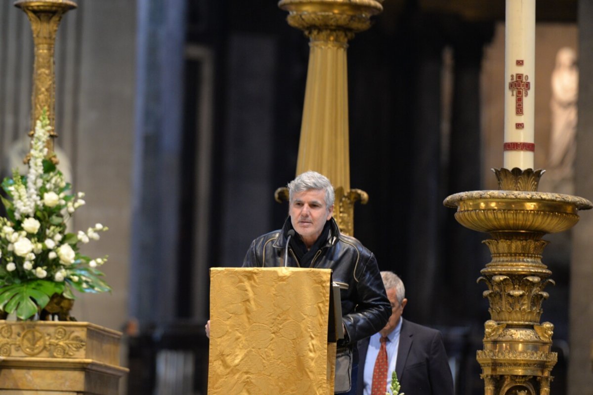 Prière de guérison et de délivrance. © Marie-Christine Bertin / Diocèse de Paris.