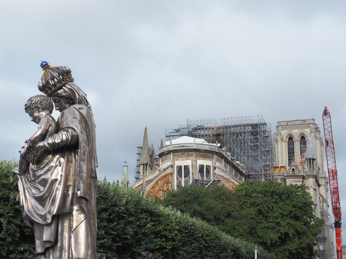 Procession de l'Assomption de Notre-Dame de Paris 2019. © Notre-Dame de Paris.