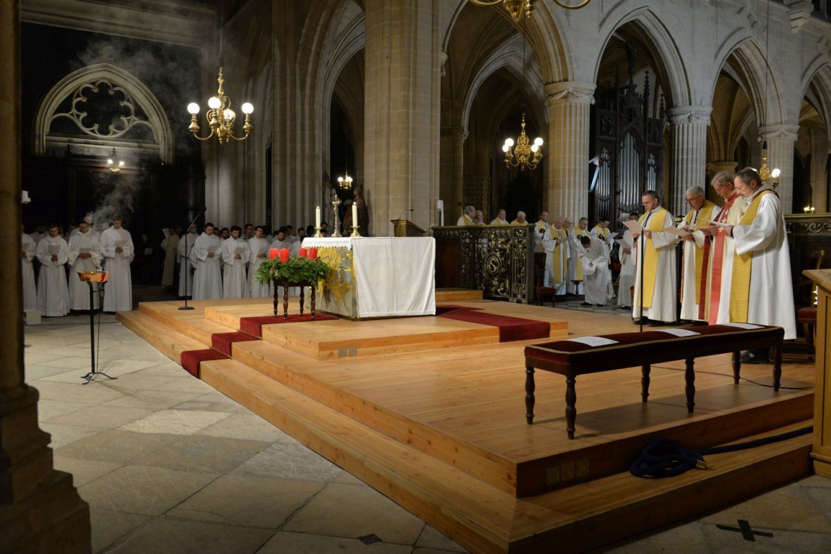 Fête du Séminaire de Paris et du chapitre de la cathédrale 2022. © Marie-Christine Bertin / Diocèse de Paris.