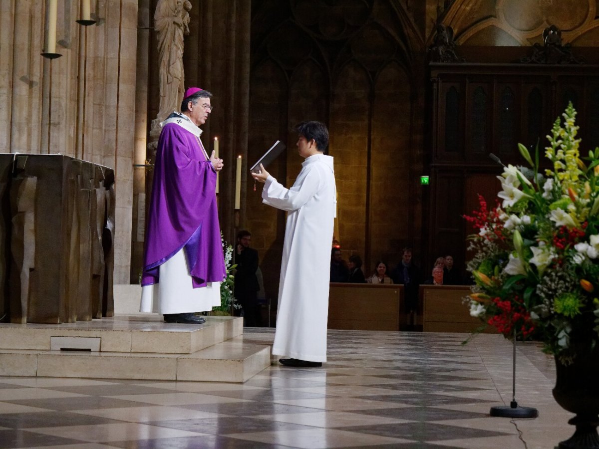 Mgr Michel Aupetit, archevêque de Paris. © Yannick Boschat / Diocèse de Paris.