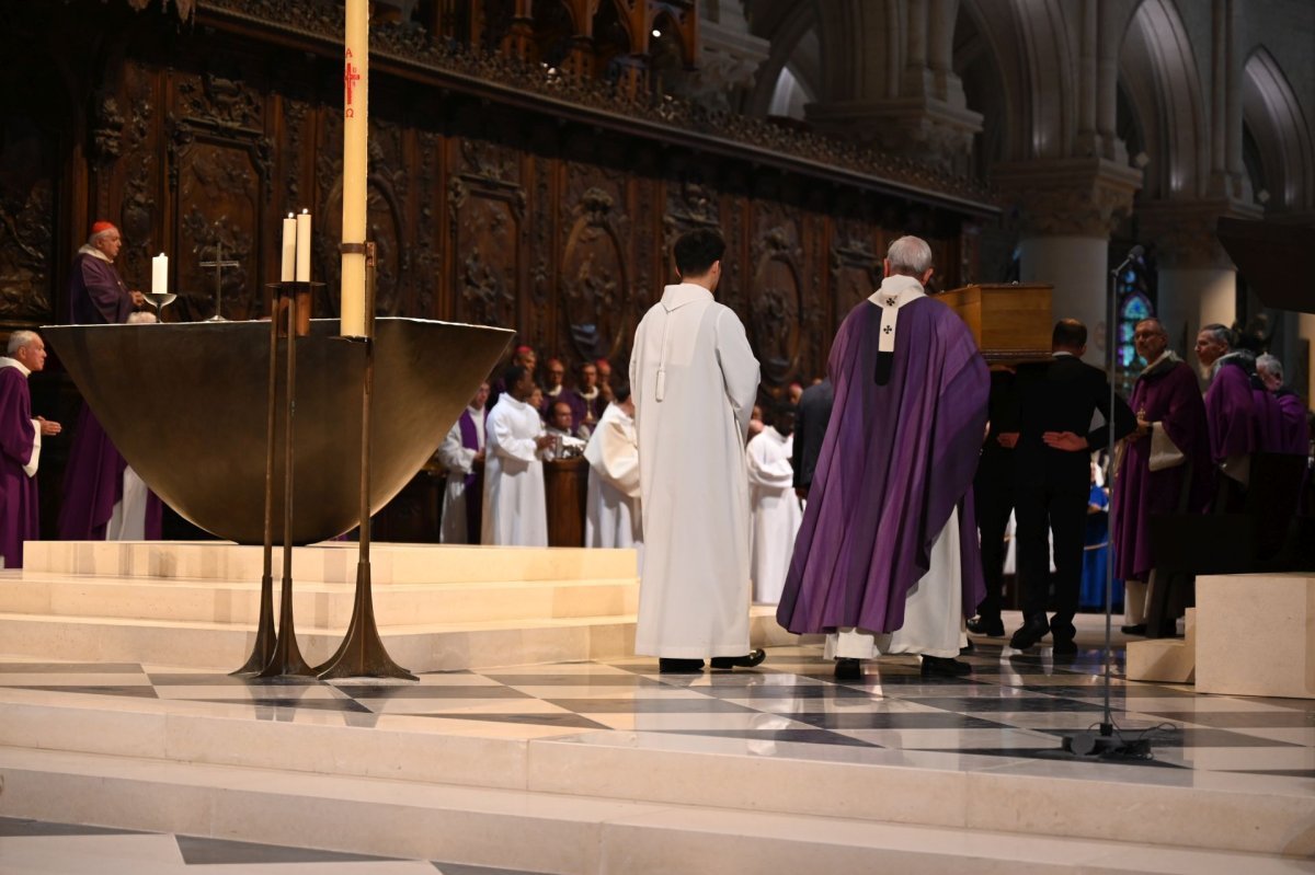 Obsèques du Cardinal André Vingt-Trois. © Marie-Christine Bertin / Diocèse de Paris.