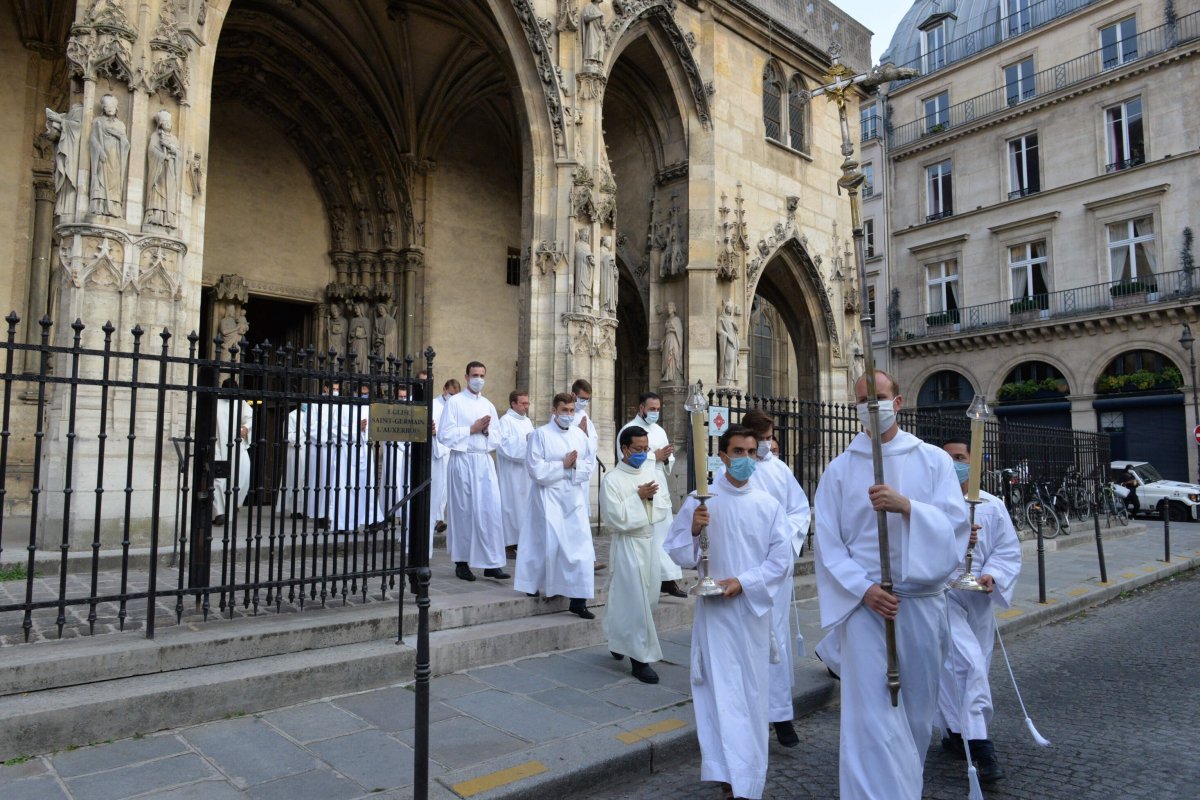 Messe de rentrée du Séminaire de Paris. © Marie-Christine Bertin / Diocèse de Paris.