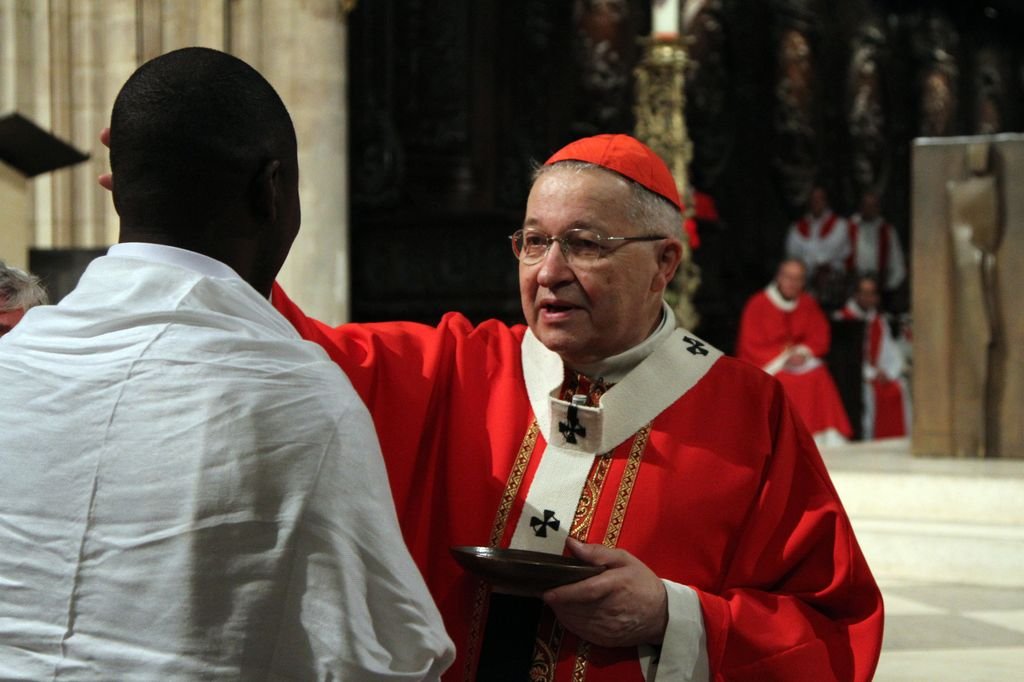 Confirmations d'adultes à Notre-Dame de Paris. Photo Yannick Boschat 