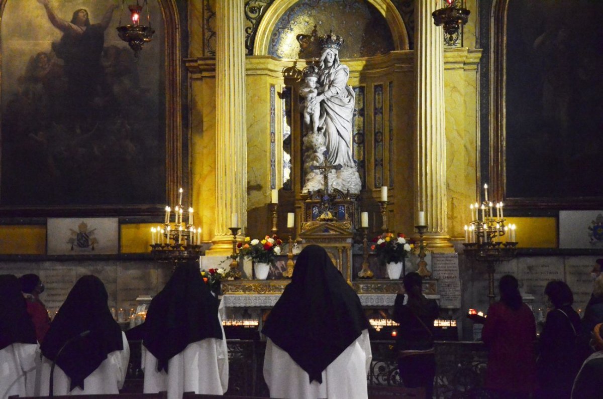 Anniversaire de la sauvegarde de la statue de Notre-Dame des Victoires lors (…). © Michel Pourny.