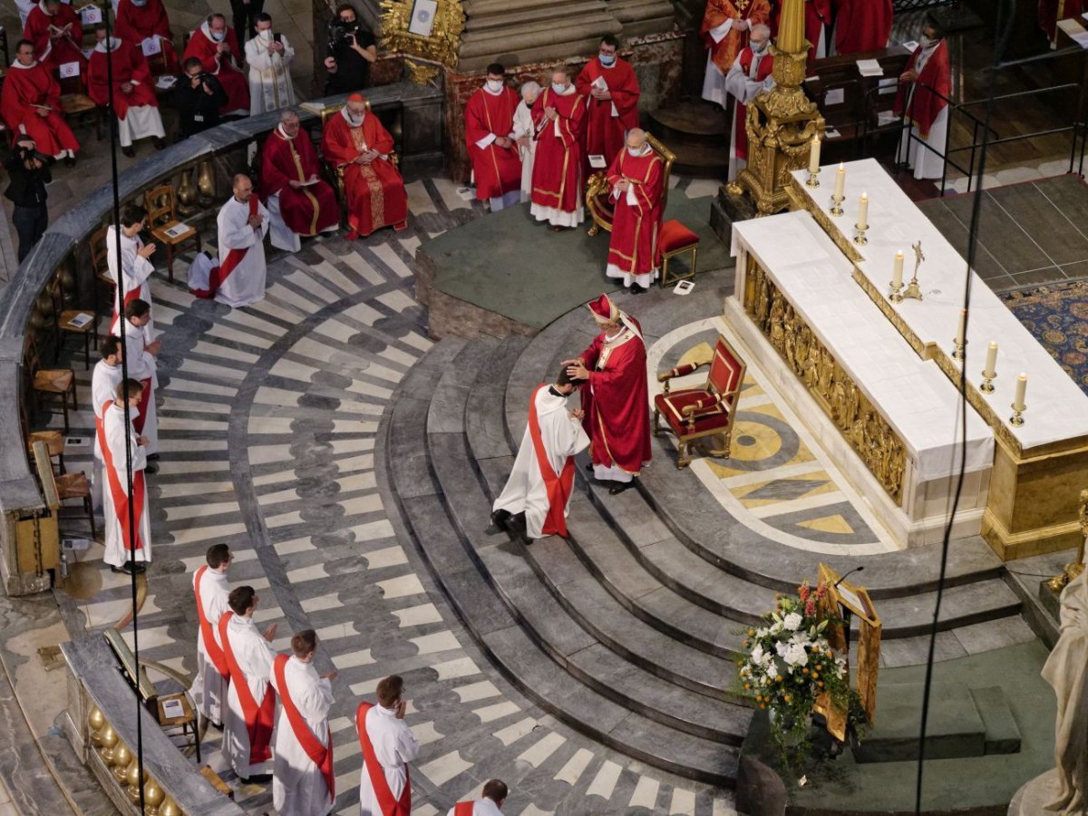 Ordinations sacerdotales 2021 à Saint-Sulpice. © Yannick Boschat / Diocèse de Paris.