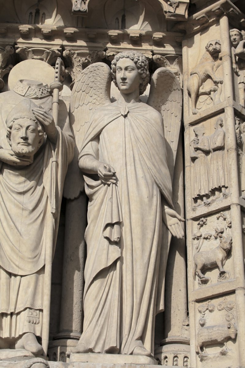 Portail de Notre-Dame de Paris. © Yannick Boschat.