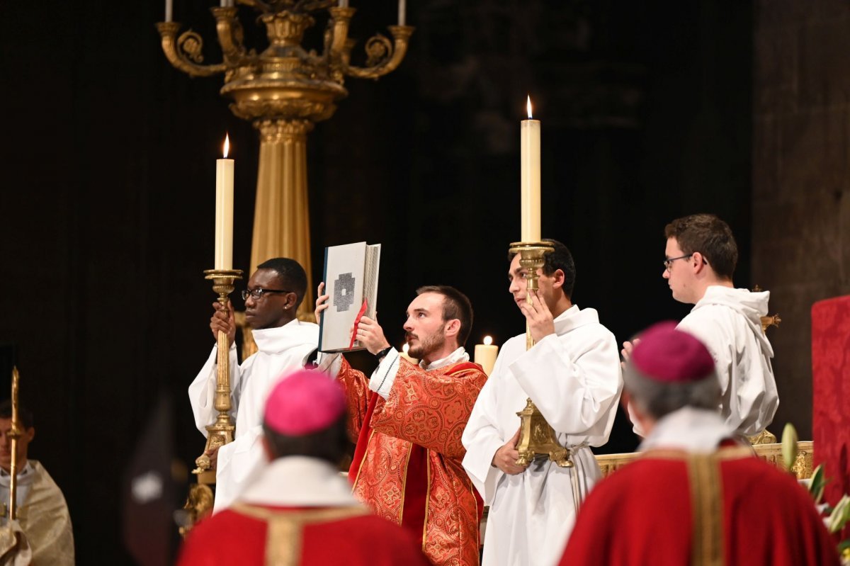 Messe des étudiants d'Île-de-France 2023. © Marie-Christine Bertin / Diocèse de Paris.