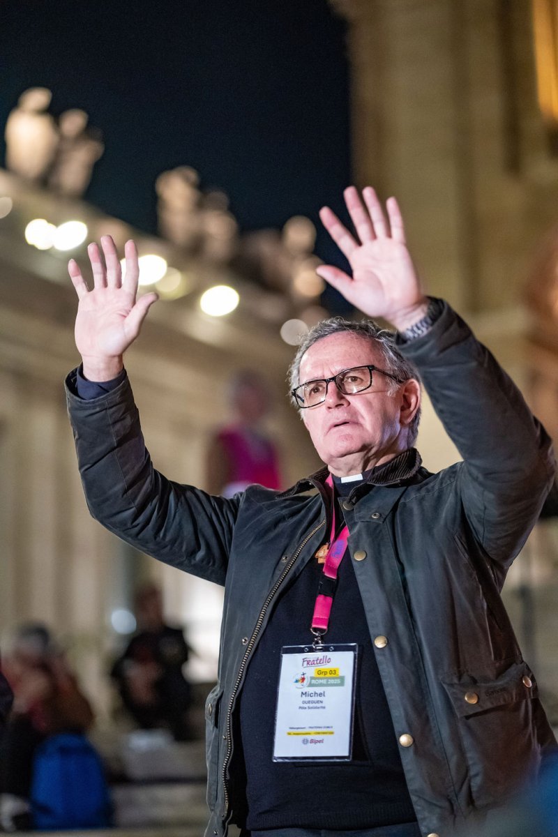 Jubilé des Pauvres à Rome avec Fratello. © Marine Clerc.