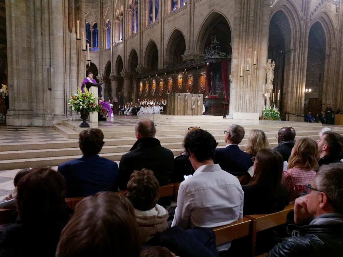 Rassemblement des jeunes confirmés en 2018. © Yannick Boschat / Diocèse de Paris.