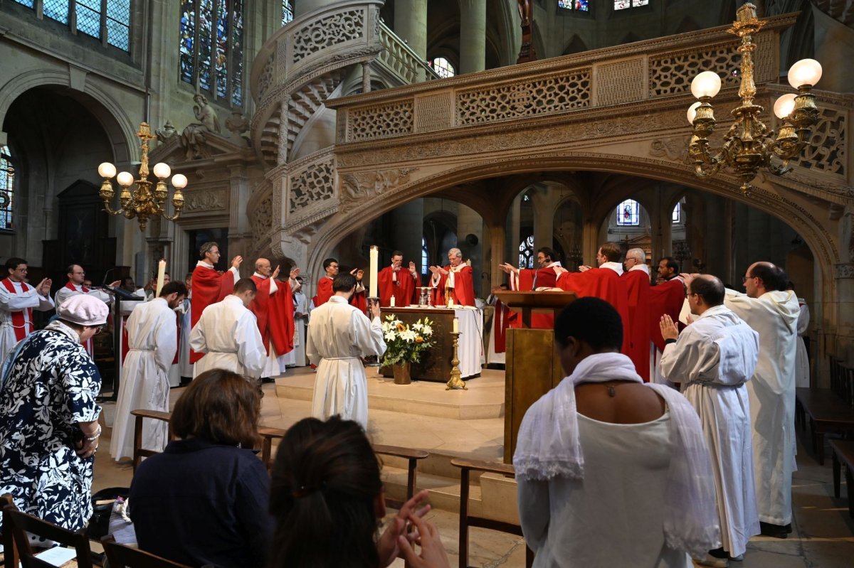 Rentrée de la Faculté Notre-Dame. © Marie-Christine Bertin / Diocèse de Paris.