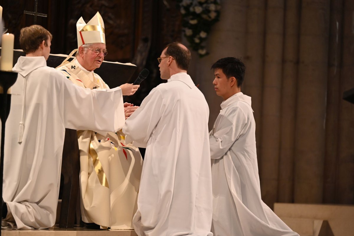 Ordinations des diacres permanents 2026. © Marie-Christine Bertin / Diocèse de Paris.