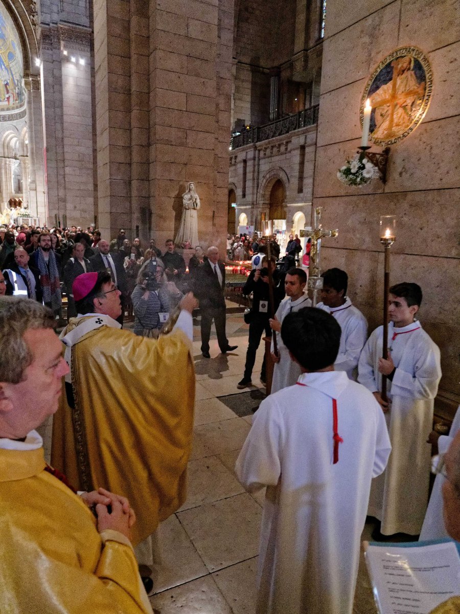 Messe d'ouverture du Jubilé du Sacré-Cœur de Montmartre. © Yannick Boschat / Diocèse de Paris.