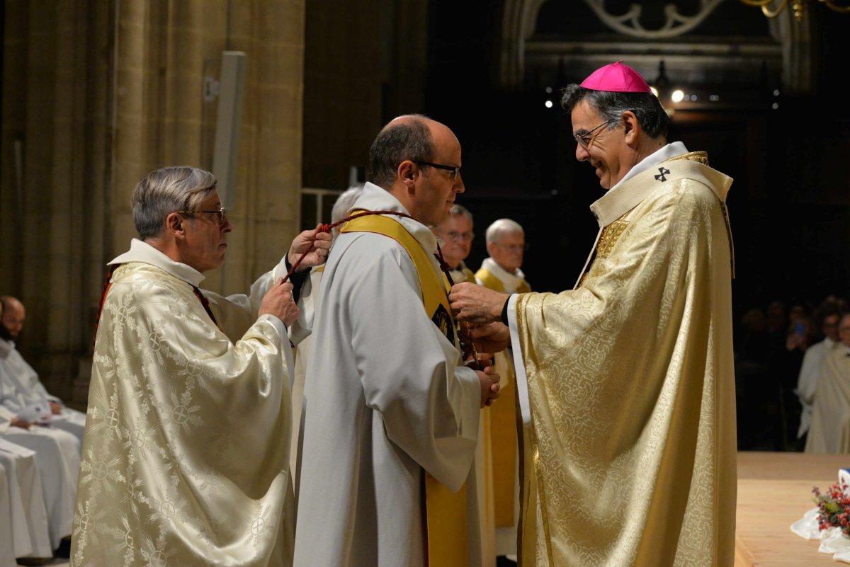 Messe de la fête du Chapitre et du Séminaire. © Marie-Christine Bertin / Diocèse de Paris.