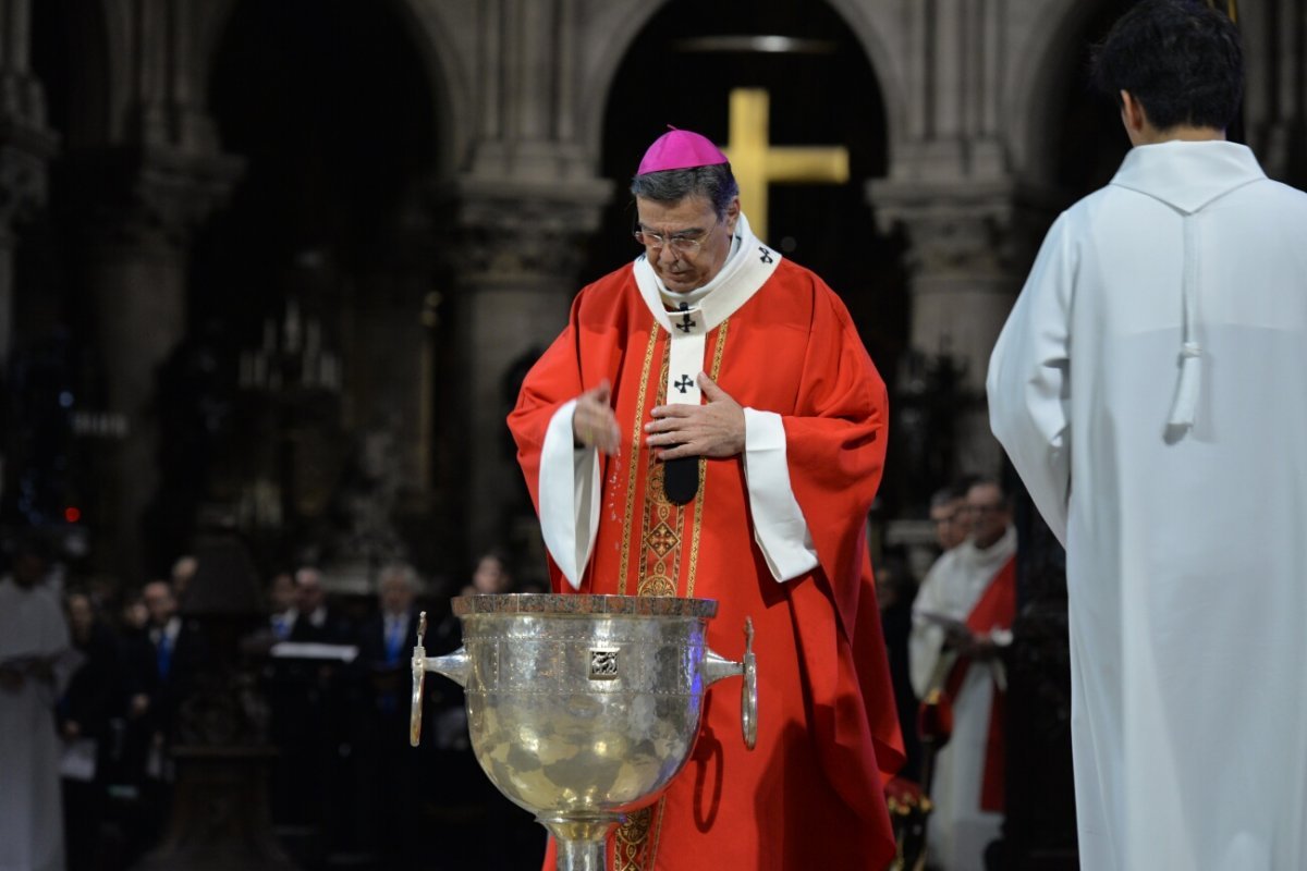 Mgr Michel Aupetit, archevêque de Paris. © Marie-Christine Bertin.