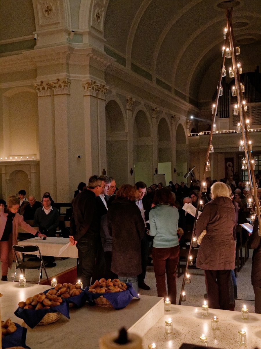 Soirée sainte Geneviève à Notre-Dame de l'Assomption de Passy (16e). © Yannick Boschat / Diocèse de Paris.