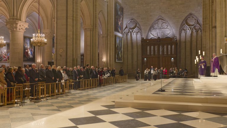 Messe à l’intention du cardinal André Vingt-Trois, archevêque émérite de Paris