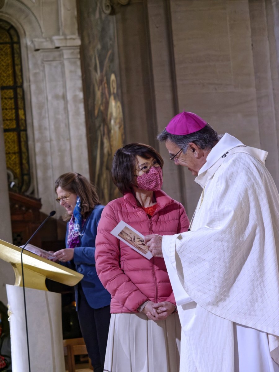 Envoi des baptisés en mission diocésaine. © Yannick Boschat / Diocèse de Paris.