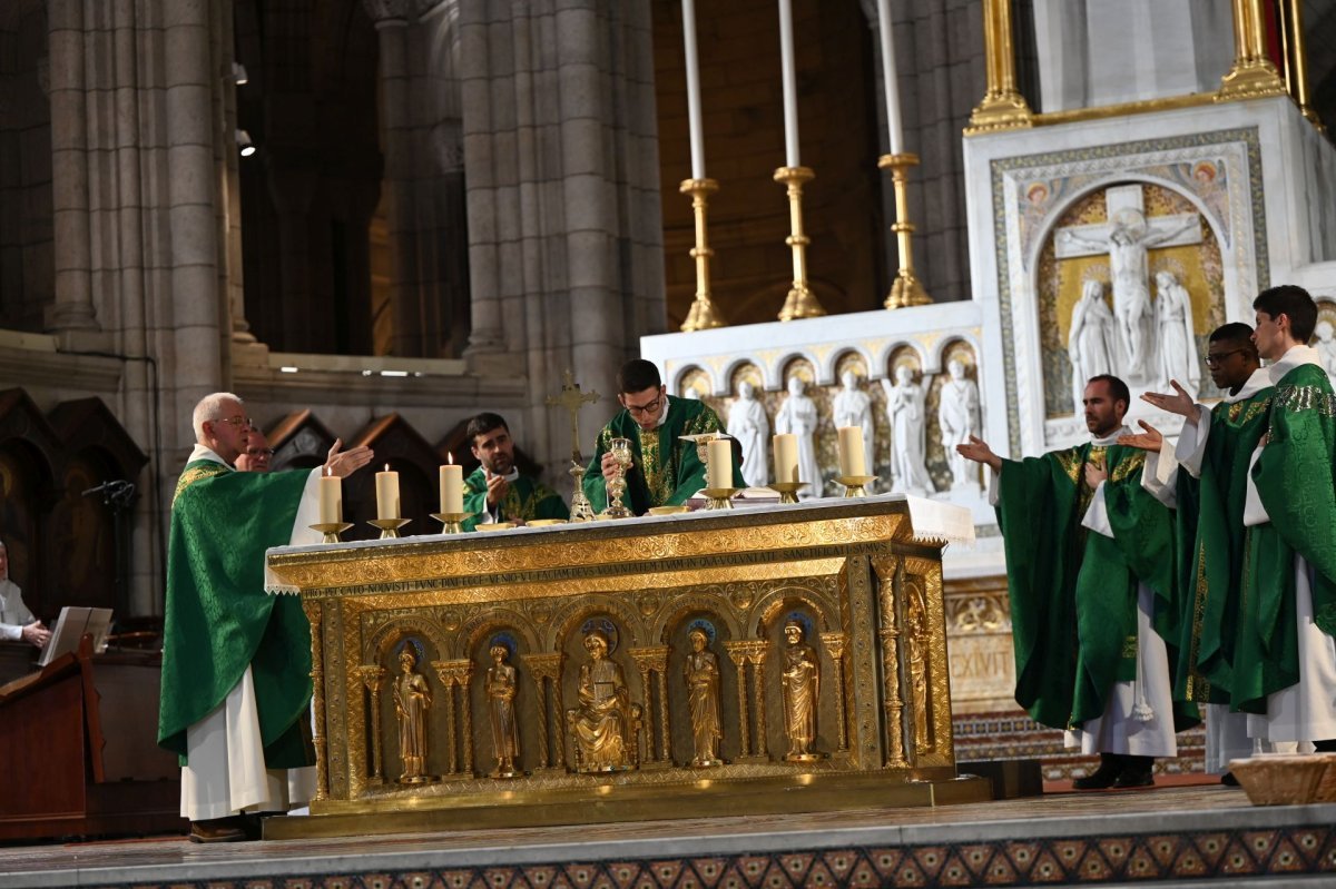 Messe des nouveaux prêtres au Sacré-Cœur de Montmartre 2026. © Marie-Christine Bertin / Diocèse de Paris.