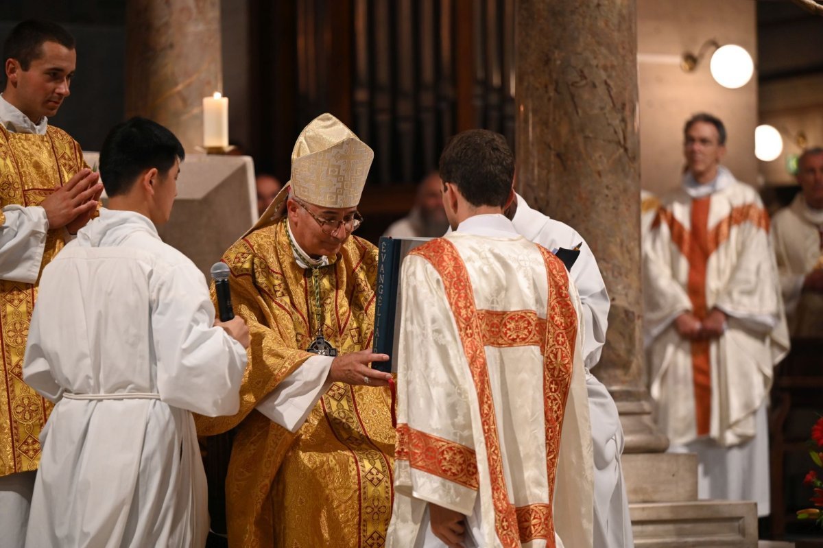 Ordination diaconale en vue du sacerdoce 2026. © Marie-Christine Bertin / Diocèse de Paris.