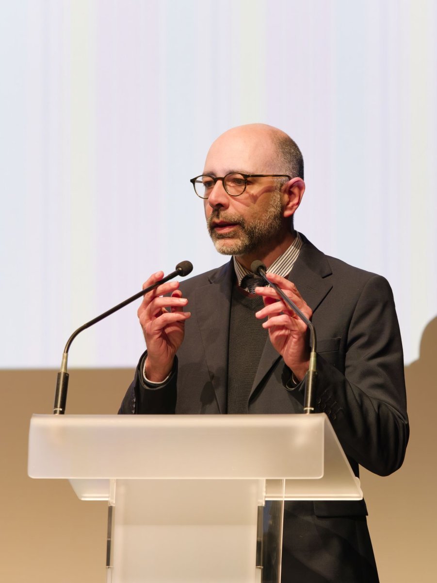 Conférence “Que nous dit une cathédrale ?”. © Yannick Boschat / Diocèse de Paris.